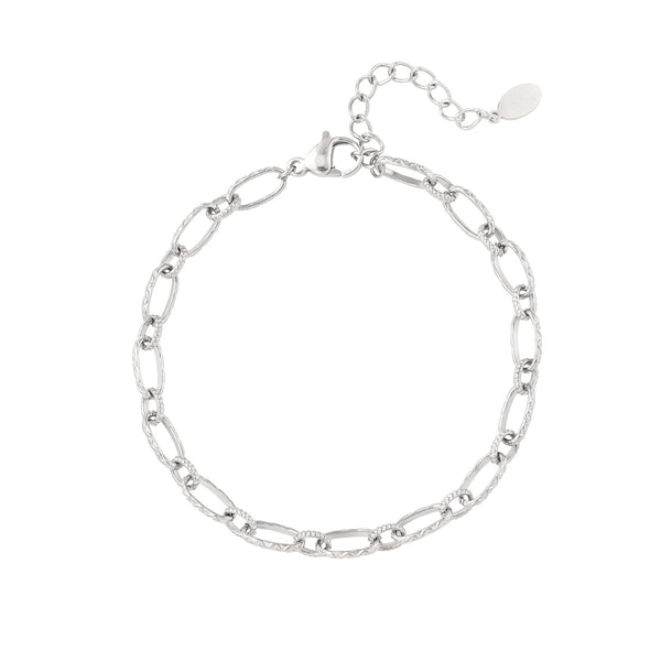 Chain bracelet print
