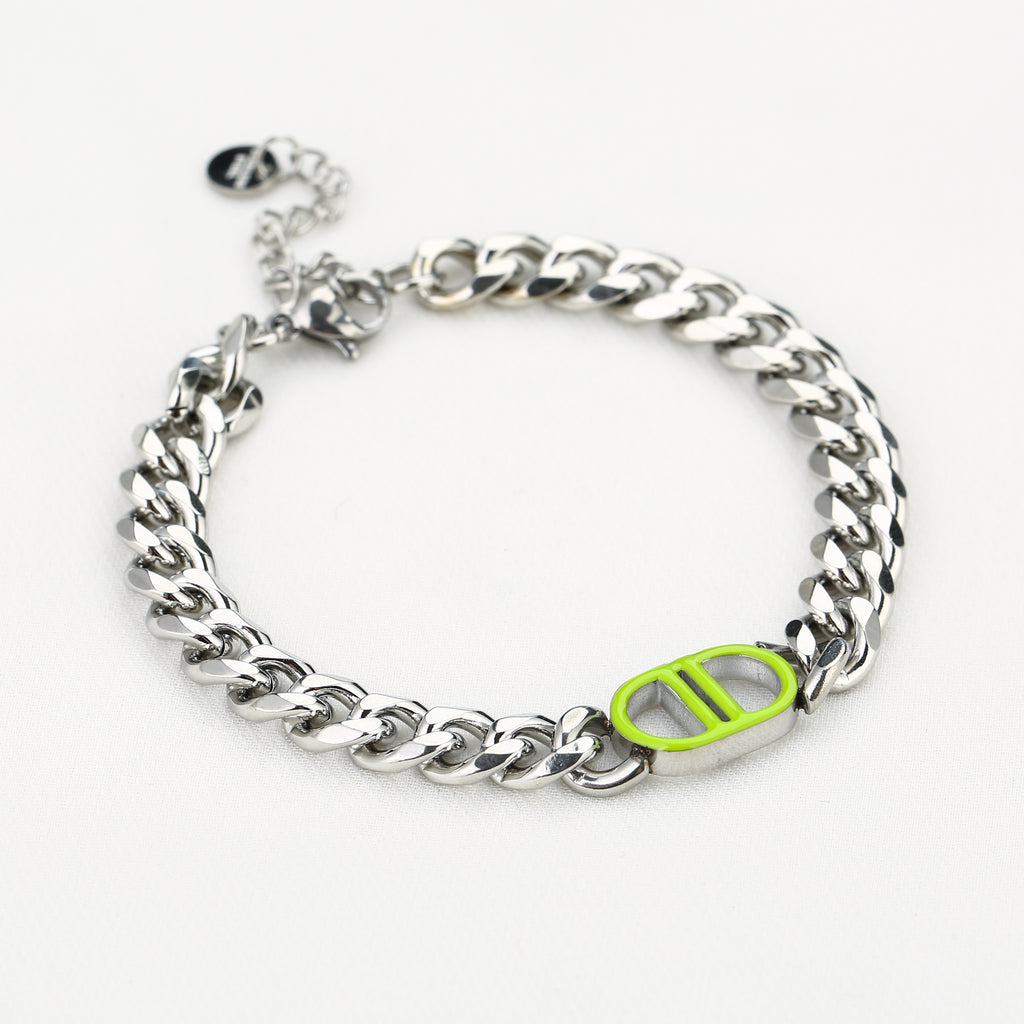 DD bracelet colour green