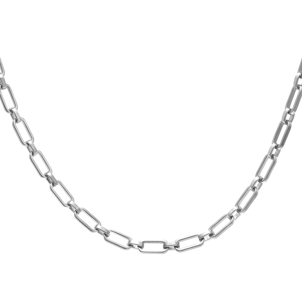 Chunk chain necklace plain