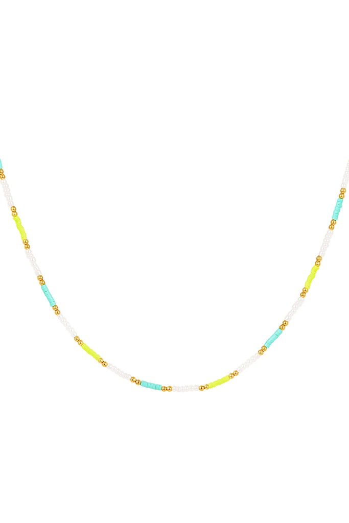 Bead necklace colours