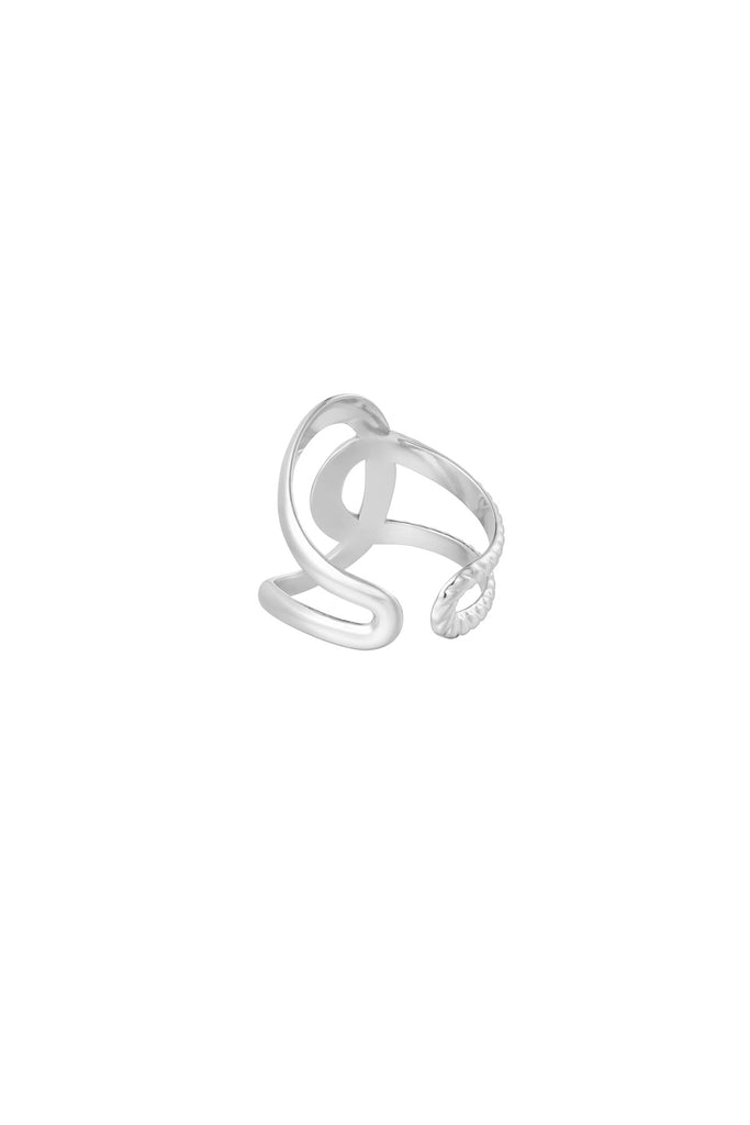 Ring double knot pattern