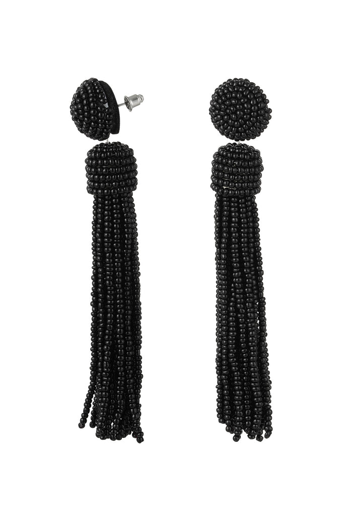 Beaded earrings long