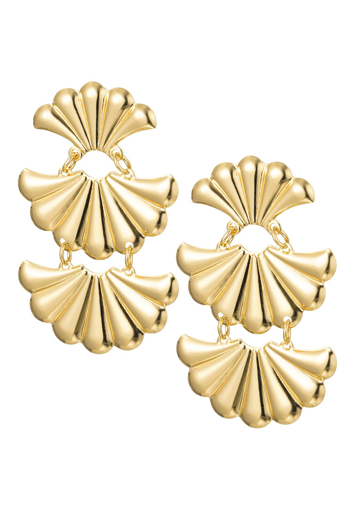 Statement earrings shells