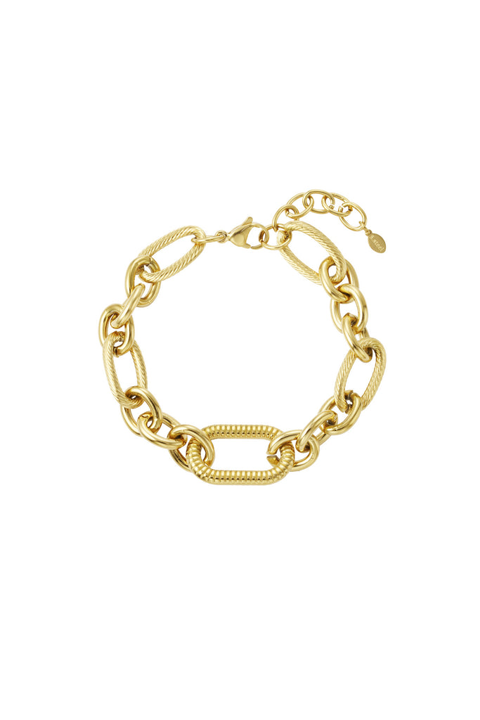 Chunk chain bracelet