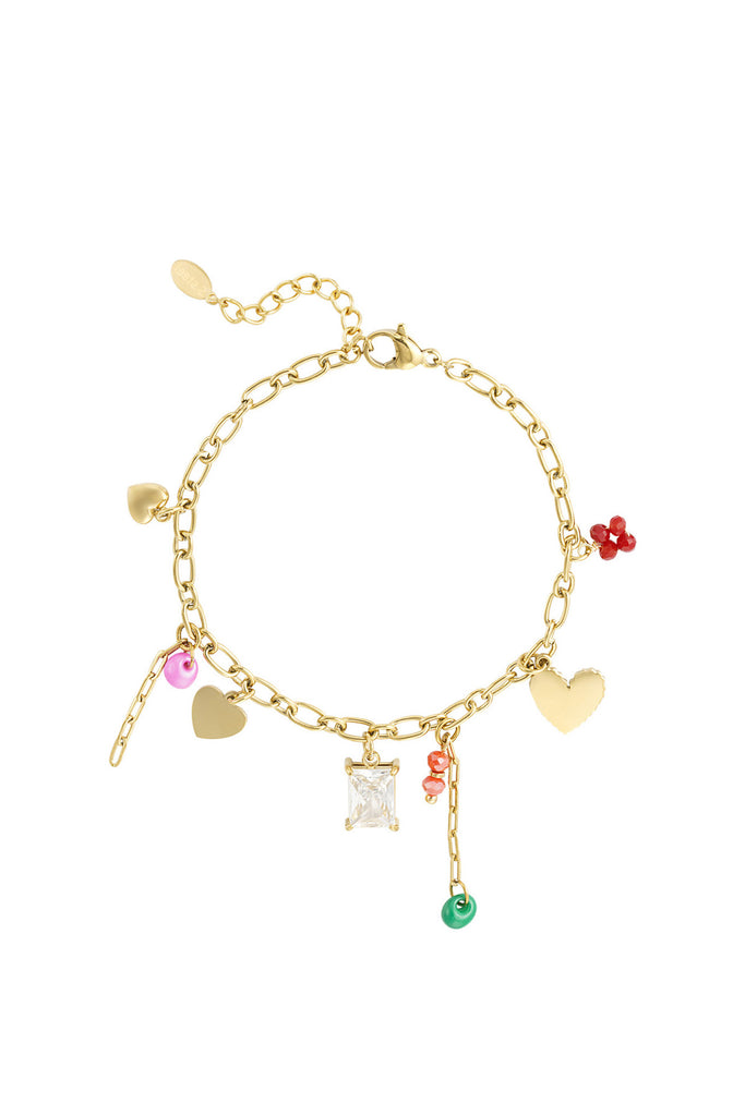 Bracelet colour charms