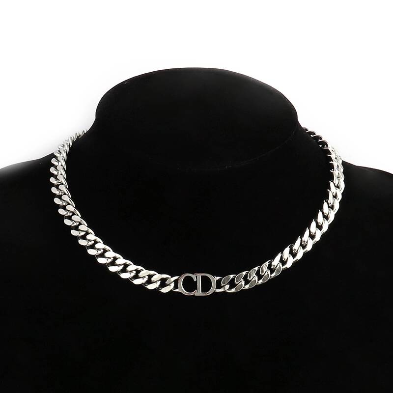 CD chain necklace