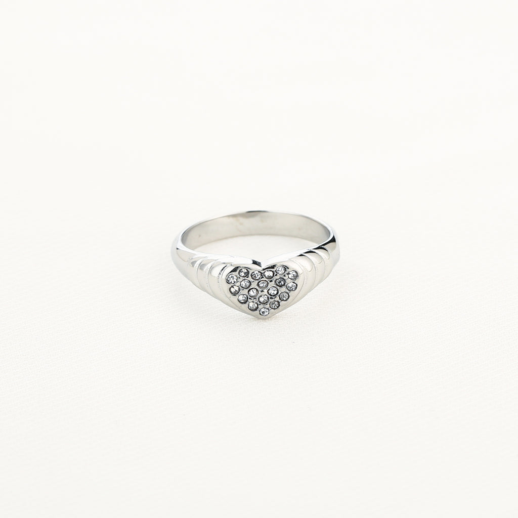 Ring heart sparkle