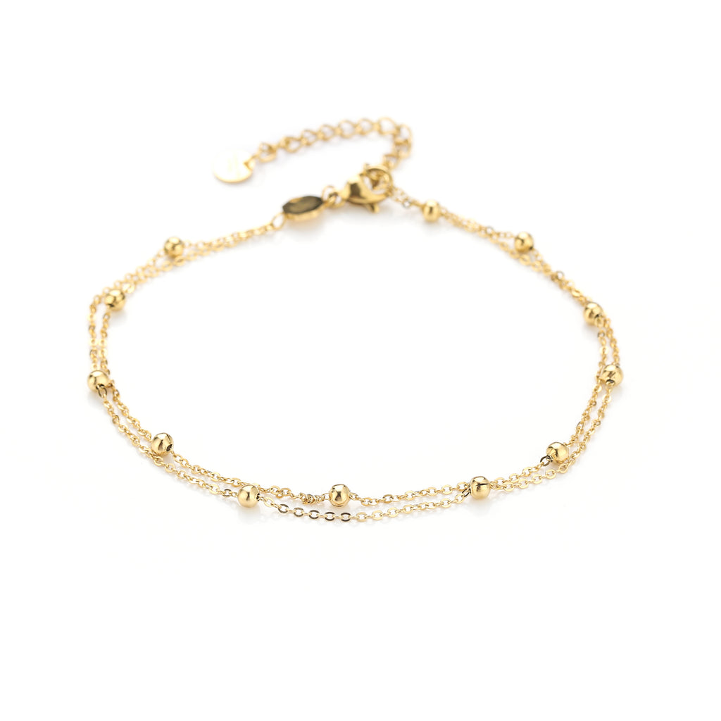 Anklet double dots