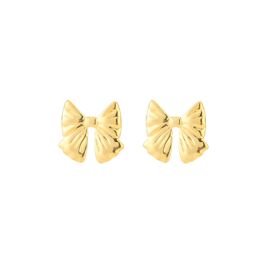 Stud earrings bow