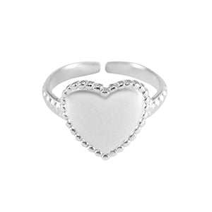 Ring heart plate