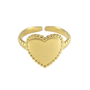 Ring heart plate
