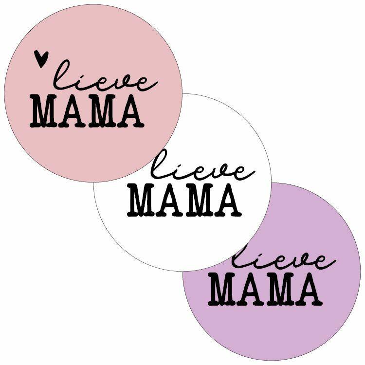Sticker  Lieve mama