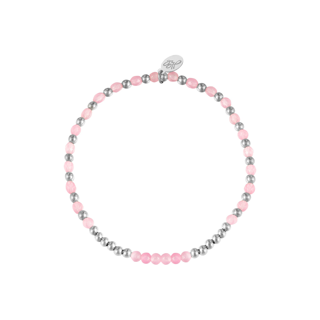 Bracelet pink beads