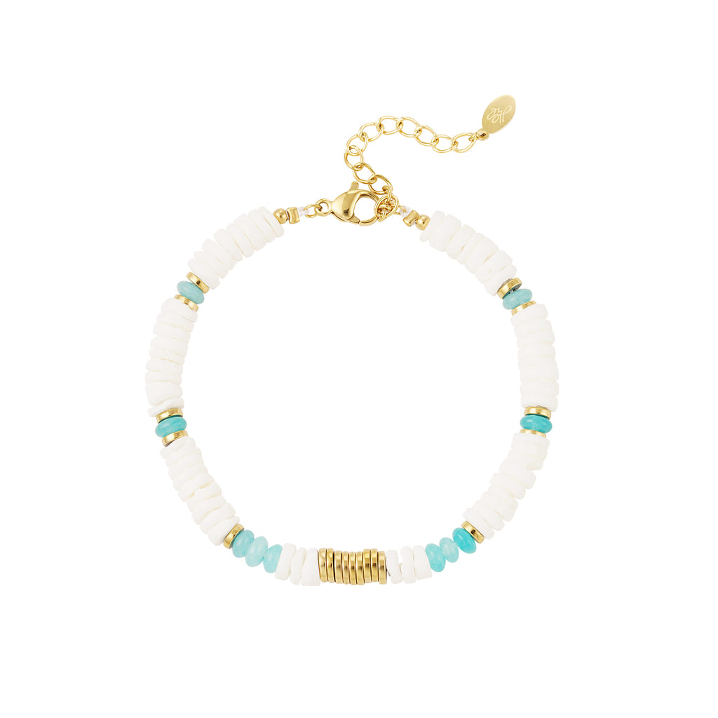 Beads bracelet mint