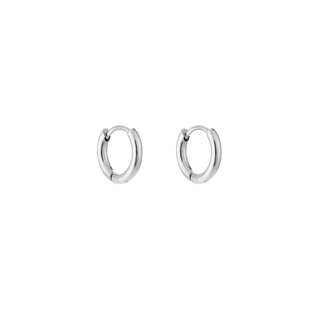 Basic hoop earrings 10mm