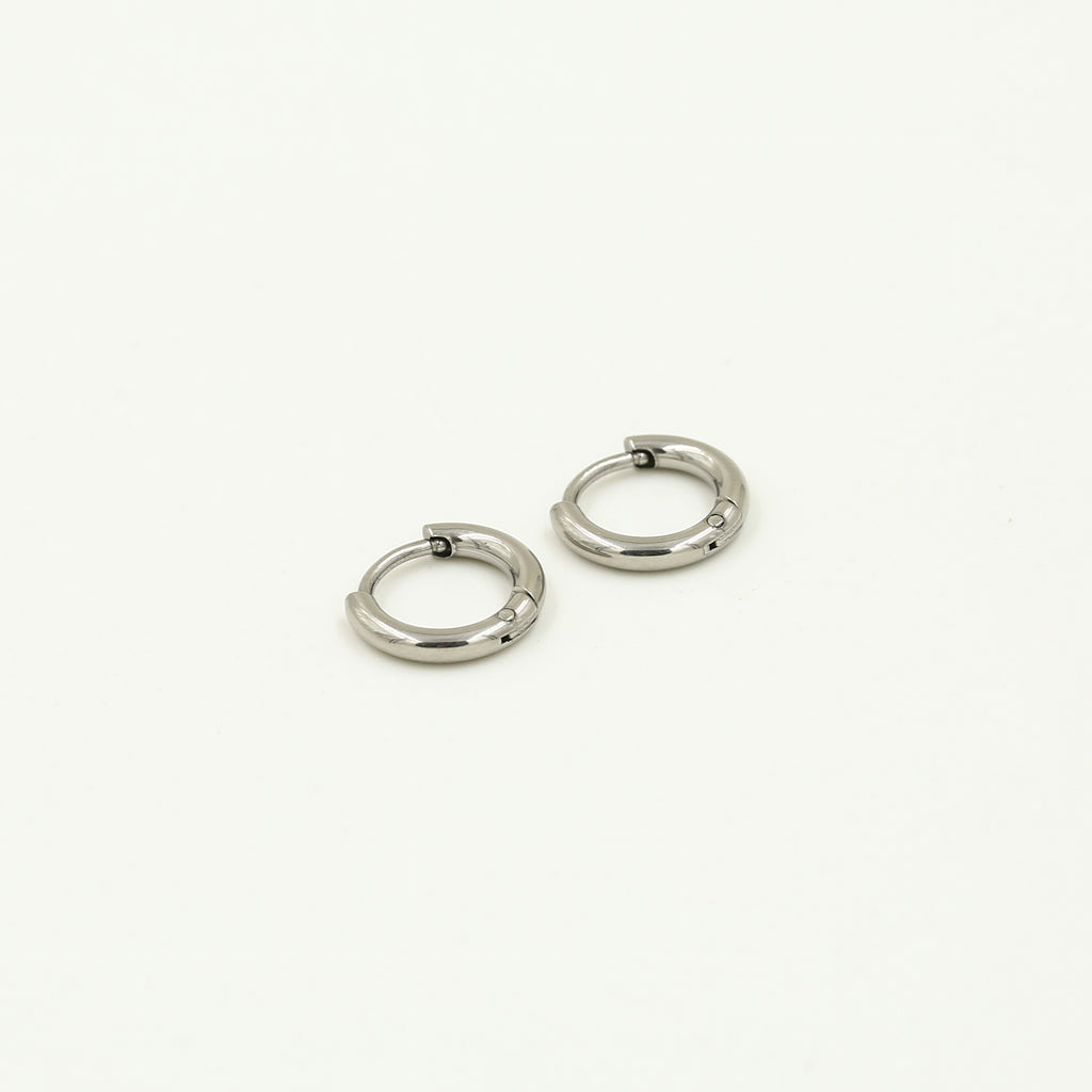Basic hoop earrings 11mm