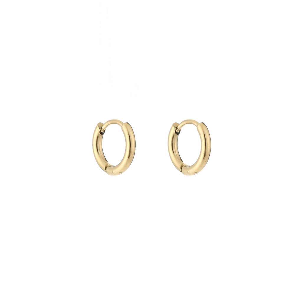 Basic hoop earrings 11mm