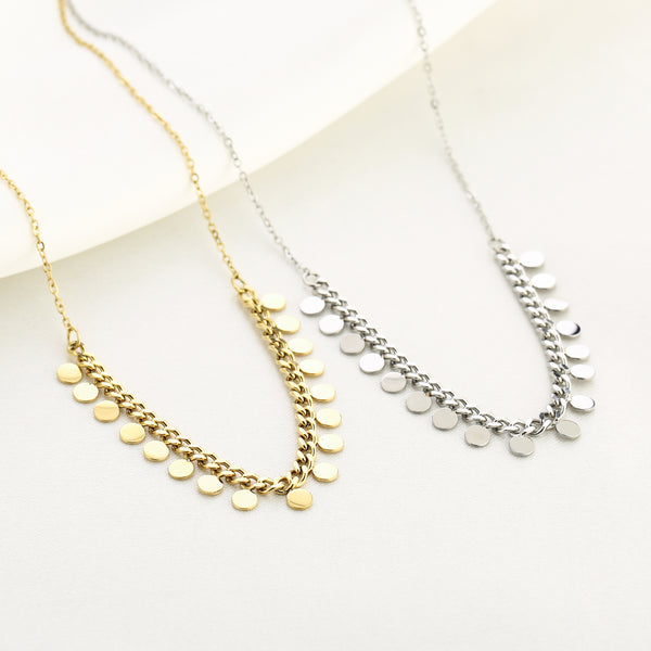 Necklace coins