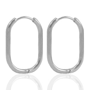 Rectangle earrings medium