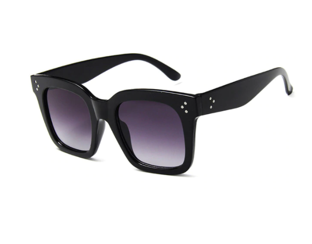 Sunglasses glam black purple