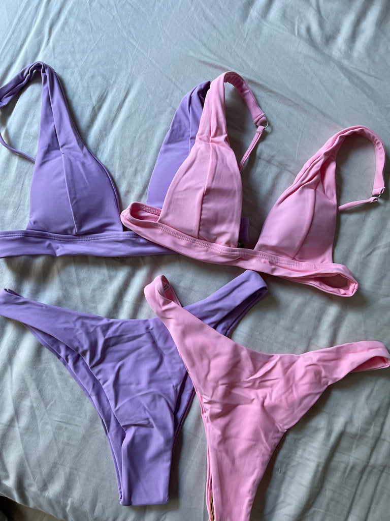 Bikini plain lila