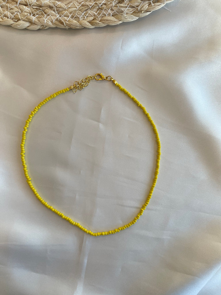 Bead necklace plain
