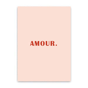 Jewelry card Amour