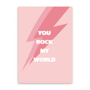 Sieradenkaart You Rock My World