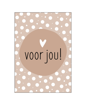 Greeting card | For you!
