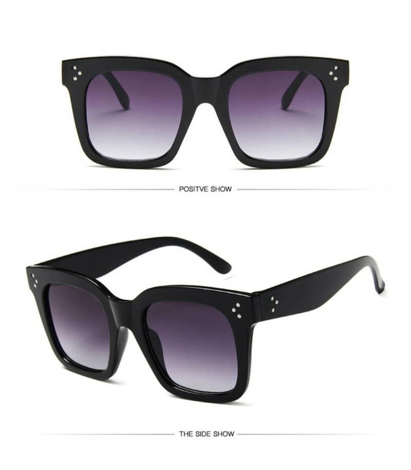 Sunglasses glam black purple